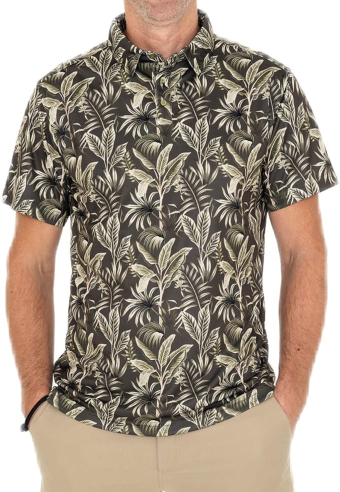 Func Factory mannen Polo Green Tropic maat S