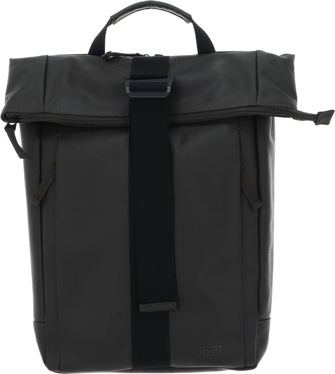 JOST Laptop rugzak Rugzak met laptopvak Viborg Backpack Courier Olive Olijfgroen