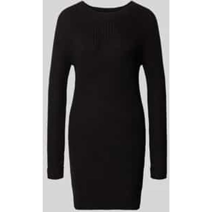 Gebreide jurk met ronde hals, model 'SIESTA'