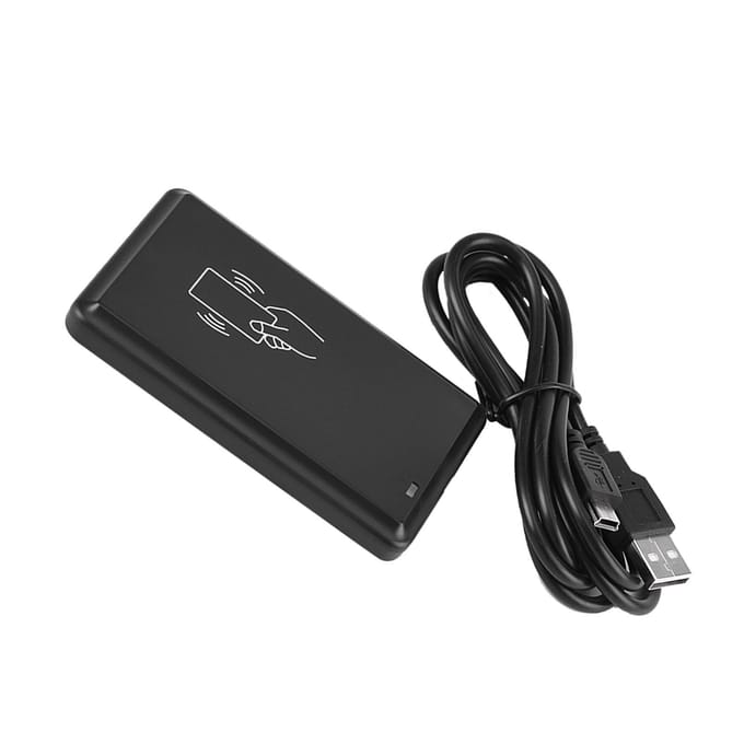 13.56MHz USB-interface RFID Contactloze IC S50 S70 Eén Kaartlezer black