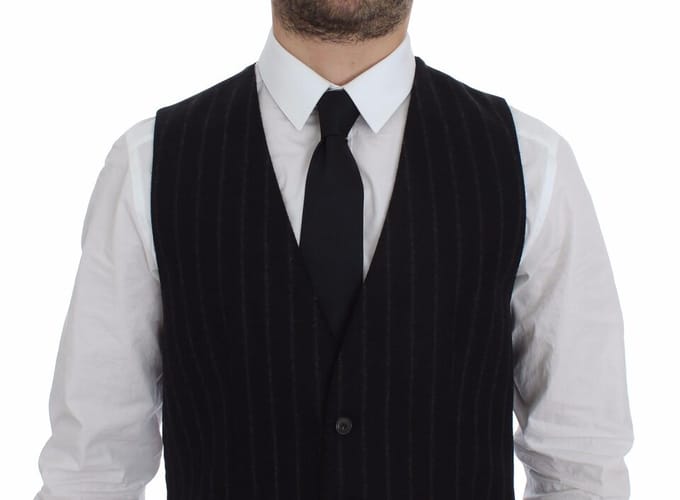 Streepjeswol Vest Gss12032