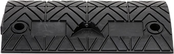 Verkeersdrempel 75 mm hoog Zwart