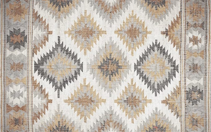 Vinyl | Vloerkleed vinyl | tribal | 170x170 cm