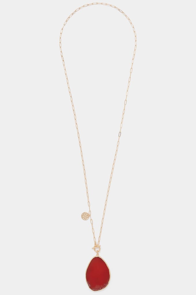 Yours Goudkleurige Lange Ketting Met Hangersize One Size