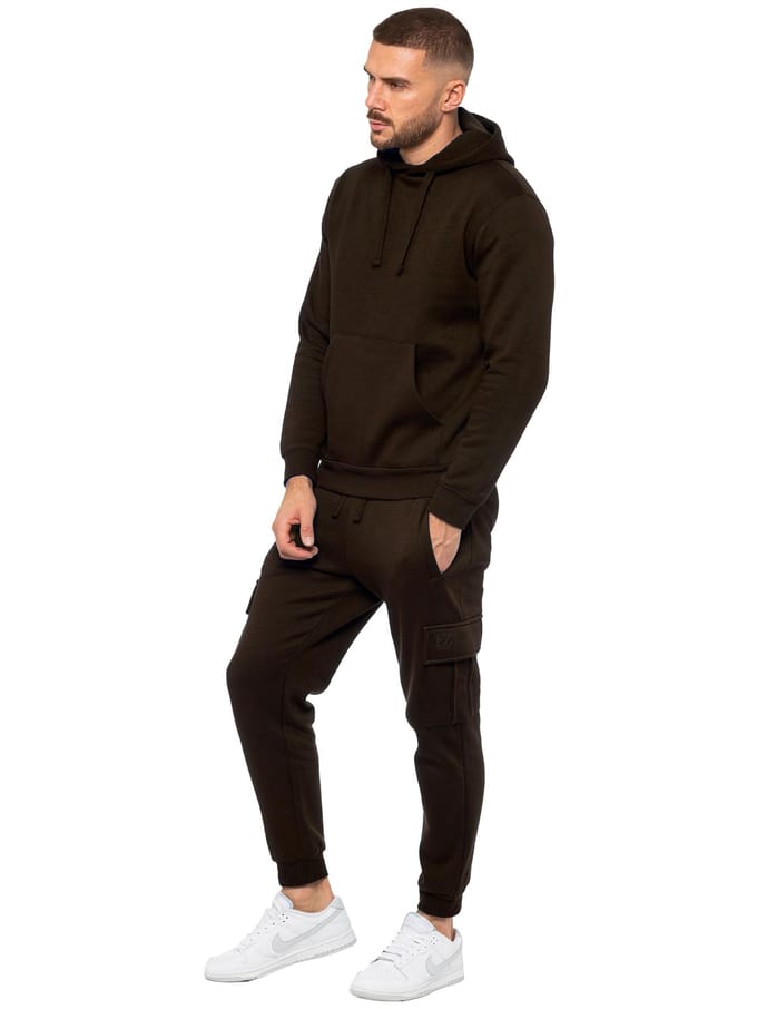 Enzo | Heren Pullover Hoodie Trainingspak Set