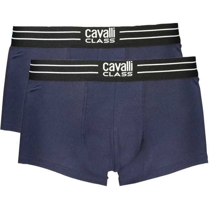 CAVALLI CLASS Boxers 2-Pack Navy/Donkerblauw Maat S