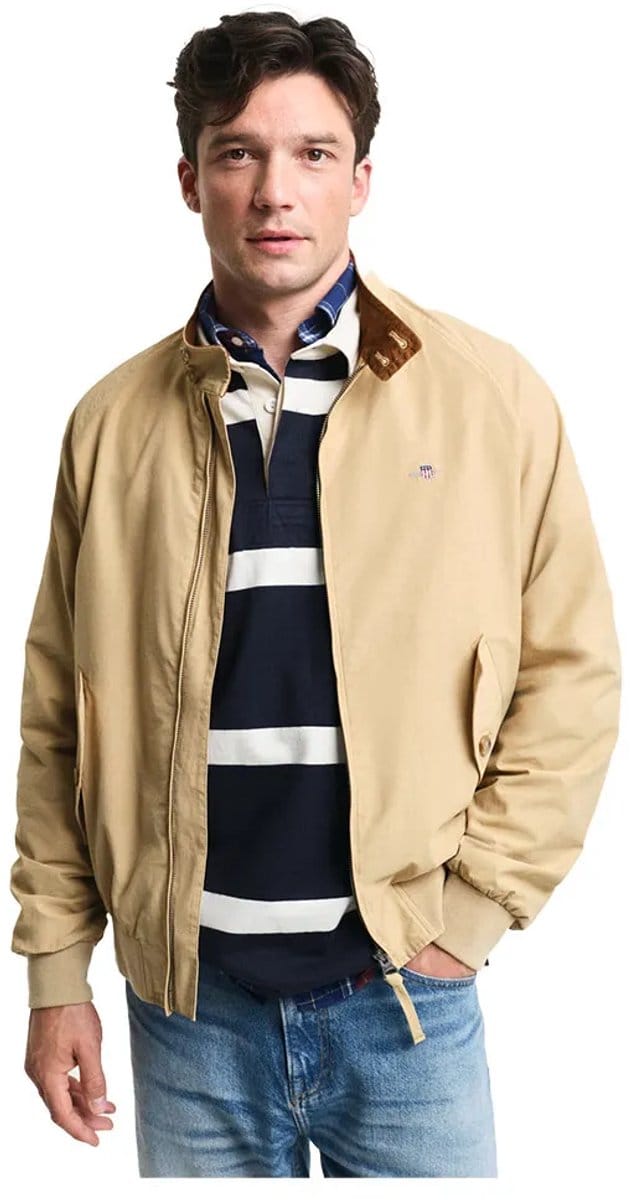 Gant Harrington Jas Beige S Man