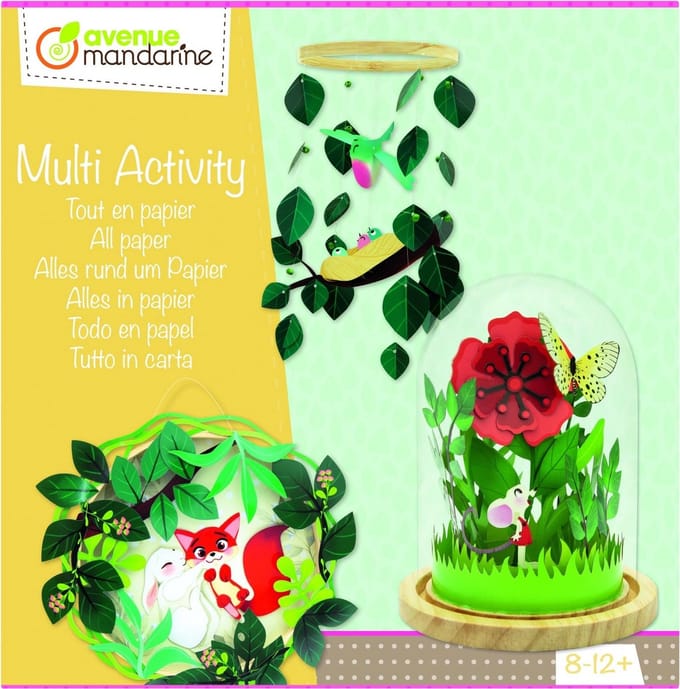 Creatieve papieren doos Avenue Mandarine Multi Activity