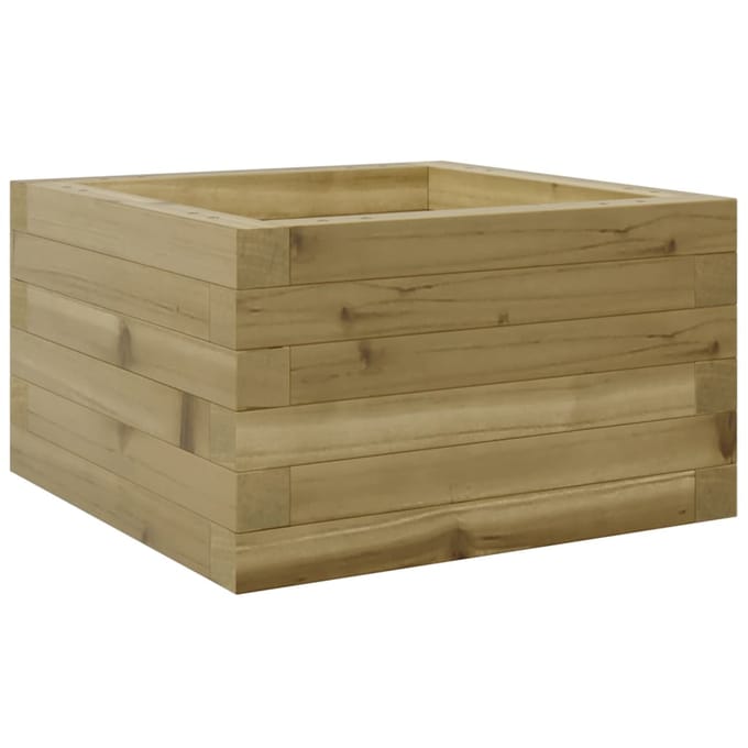 vidaXL - Plantenbak - 40x40x23 - cm - geïmpregneerd - grenenhout