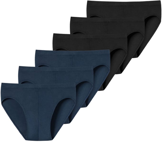 Uncover by Schiesser Slip UNCOVER Cotton 6PACK Supermini Set van 6