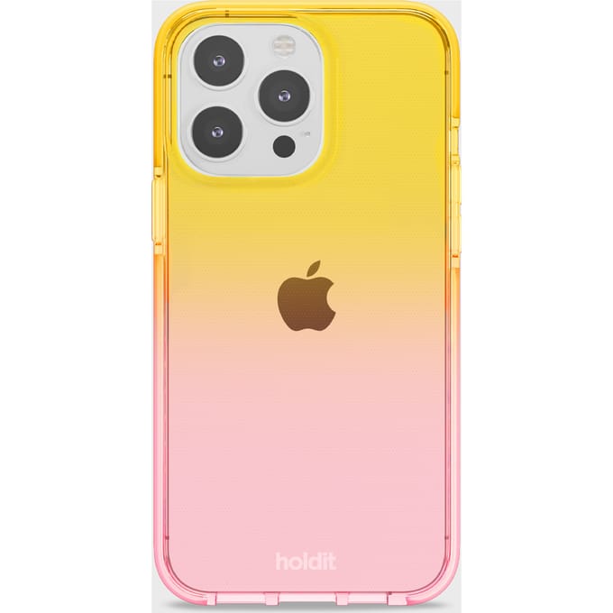 Phone case Seethru Gradient Bright Pink/Orange Juice iPhone 14 Pro Max