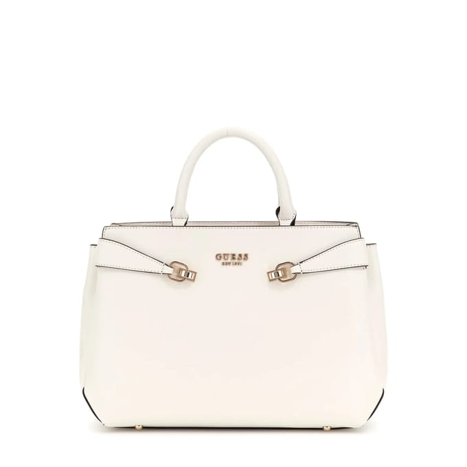 GUESS Handtas Schoudertas Lorelei Girlfriend Satchel Bone Crème