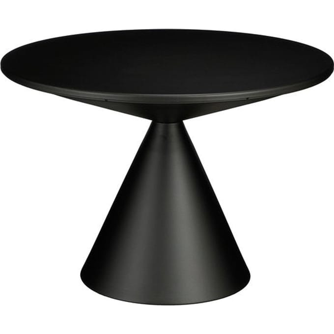 Mica Decorations Royale Bijzettafel - H42 x Ø60 cm - Metaal - Zwart