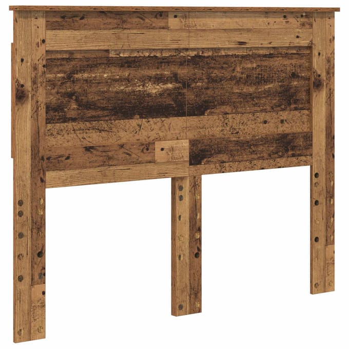 vidaXL Hoofdbord Oud Hout Bewerkt hout