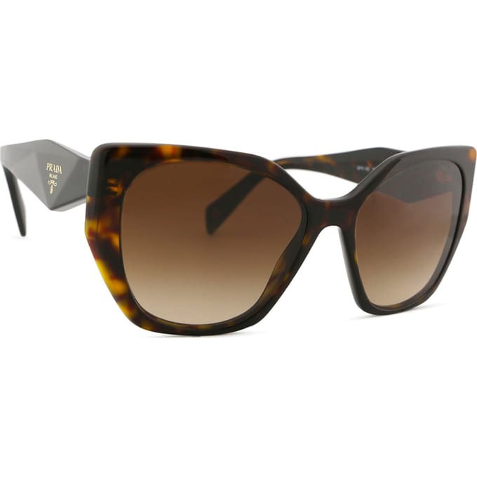 Prada PR19ZS 2AU6S1 havana bruin gradiÃ«nt zonnebril