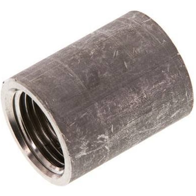 Rp 1/2'' x 26.4mm RVS Las uiteinde 40 Bar DIN 2986 - 34mm