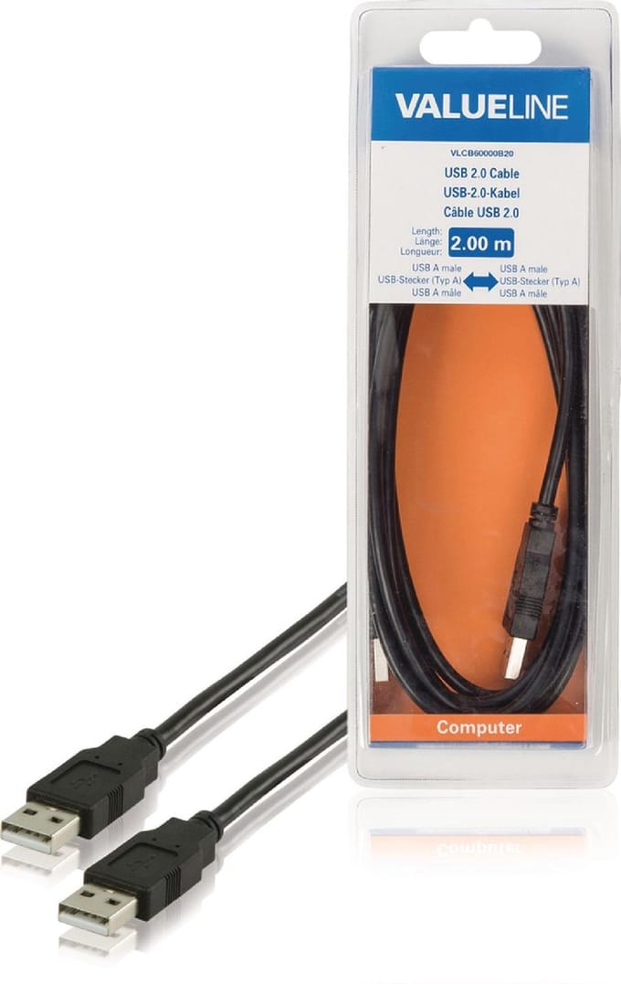Valueline VLCB60000B20 USB-kabel