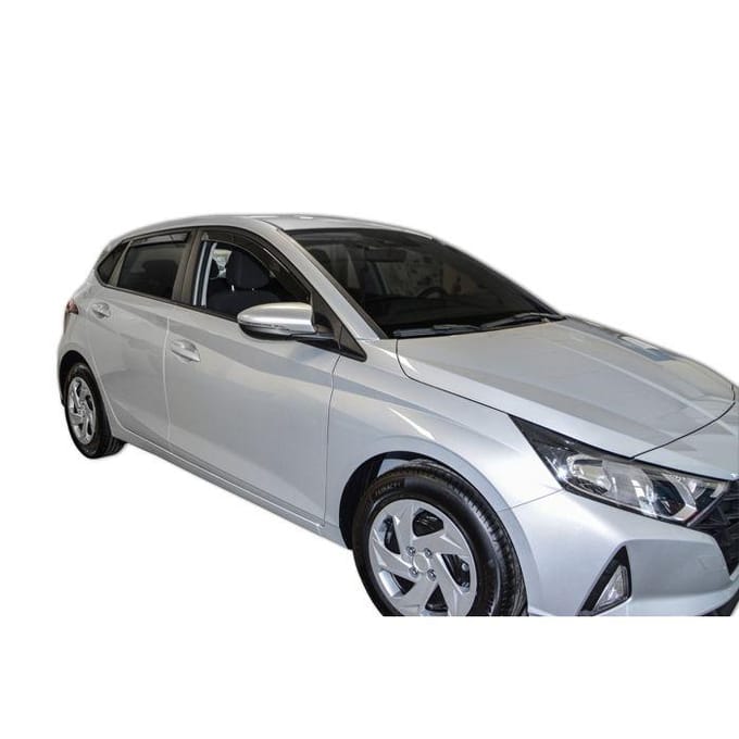 Déflecteurs d'air - HEKO - Hyundai i20 (depuis 2020) - 4 pièces - Teinté fumé - Acrylique résistant UV