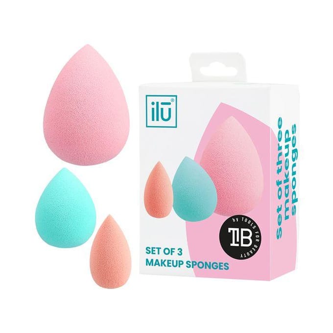 Ilū Sponges Lot 3 Pcs