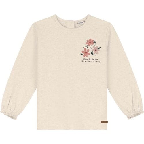 Prénatal baby shirt Light Brown Melange 56 dames