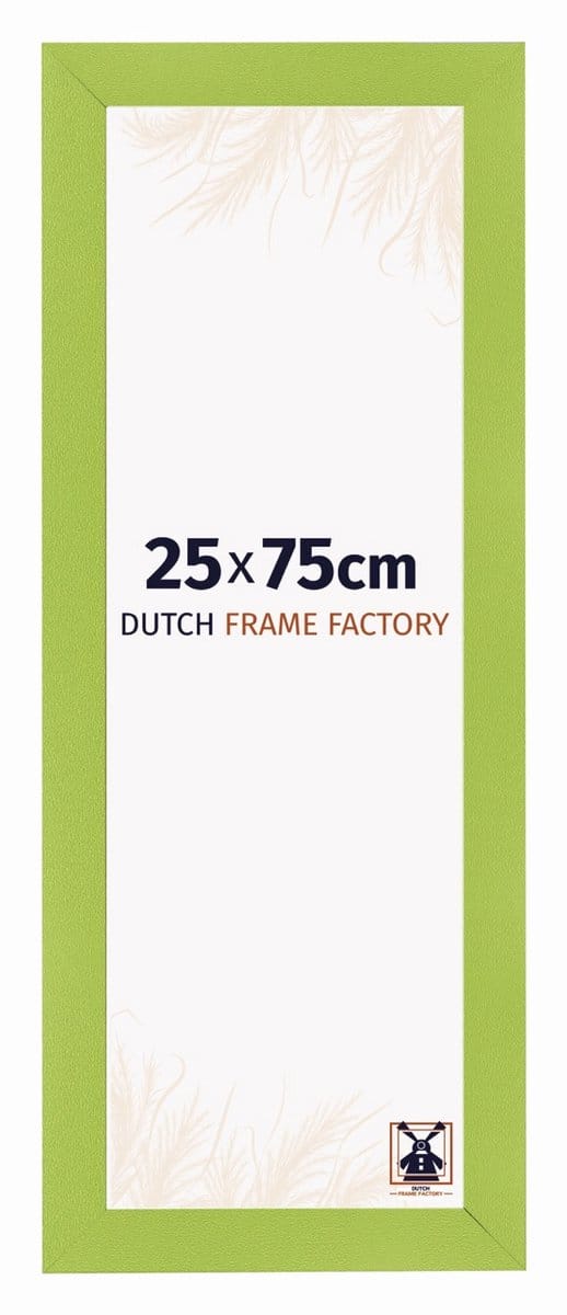Fotolijst 25x75 cm - MDF - Groen - Praag