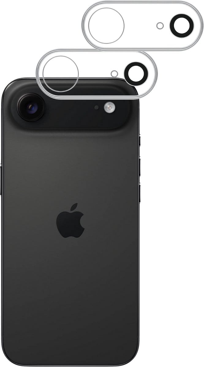 Camera Protector geschikt voor iPhone 17 Air - 2 stuks van glas Transparante glazen