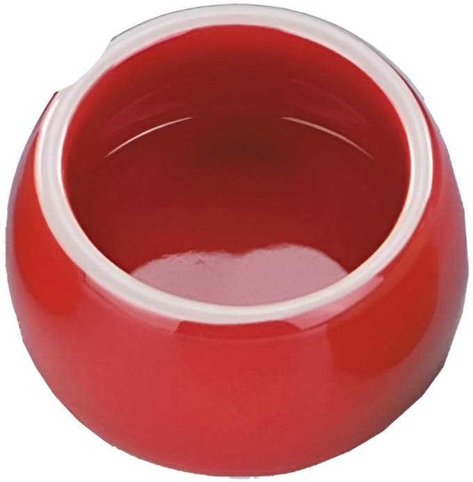 Famanu - Feeder Voor Hamster 8,5 Cm Rood (6), 4,5x8,5x8,5cm