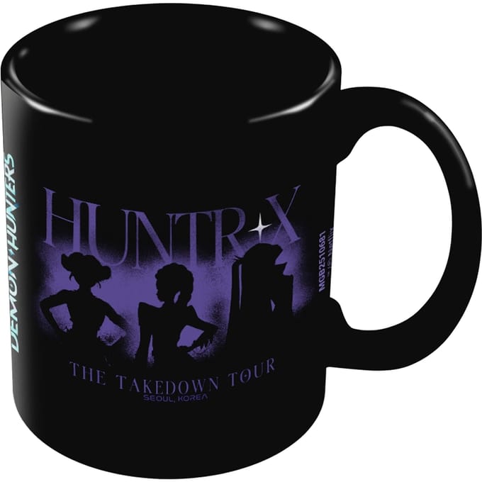K-Pop Demon Hunters Huntrix Tour 325ml Mok (Zwart)