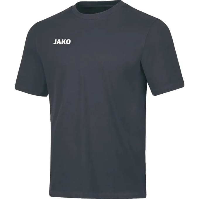 Jako Base T-Shirt Heren - Zwart | Maat: M