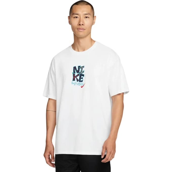 Nike Basketball T-shirt Wit K100