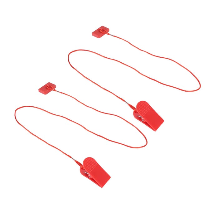 2 Stuks Loopband Magnetisch Slot Noodstop Schakelaar Clip Loopmachine Veiligheidsslot voor Fitnessapparaat red