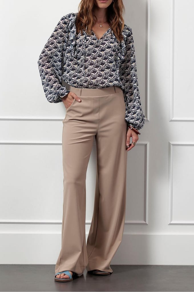 Studio Anneloes Isabella Flower Top Multi Color Größe: S | Longsleeves Outlet | Damen