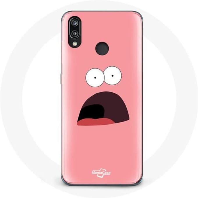 Coque - Bob l'éponge - P20 Lite - Patrick Étoile - Souple - Rose - Enfant rose