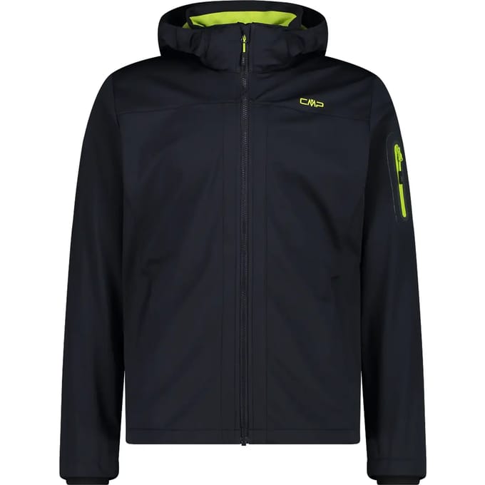 Cmp Zip Hood 39a5027 Softshelljack Zwart L Man