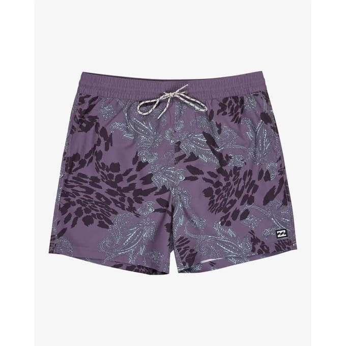 Billabong Vacay Zwembroek Paars M Man
