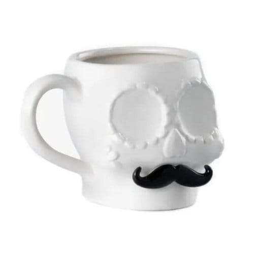 Mustard mok - sugar skull male