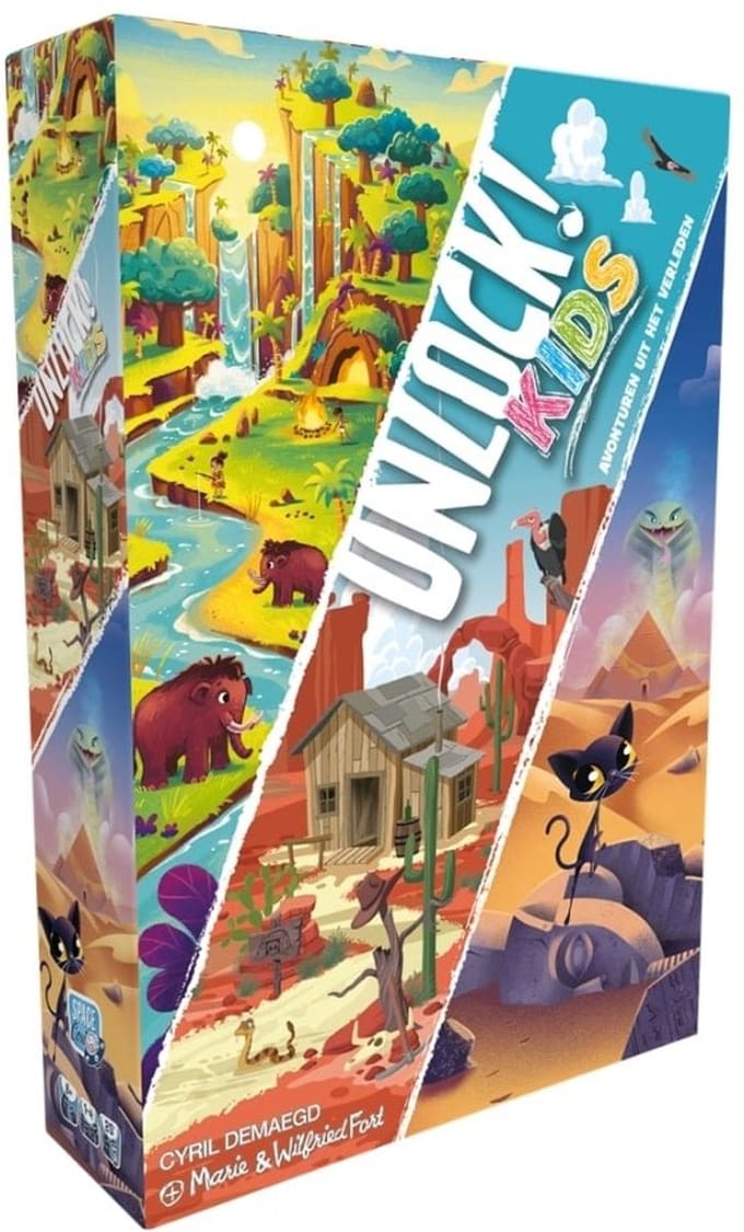 Unlock! Kids - Avonturen uit het verleden - Nederlandstalig Bordspel