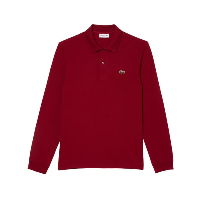 Lacoste T-shirts en Polo Bordeaux