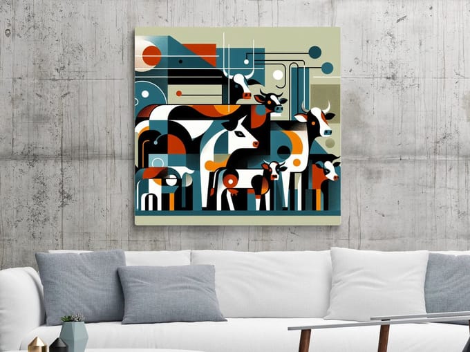 Kunstprint | Wanddecoratie | Forex | 80 × 80 cm