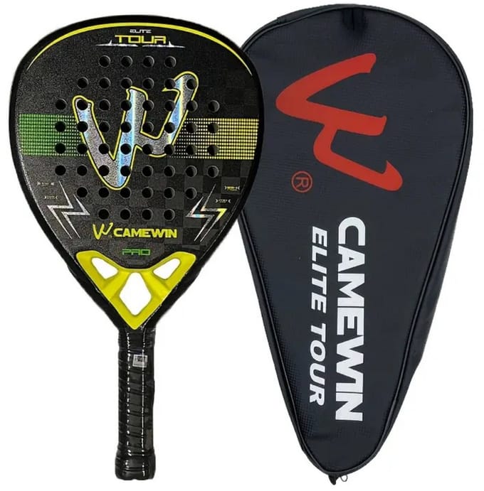 Nivard Padel Racket - Padelrackets - Padelracket - Geel