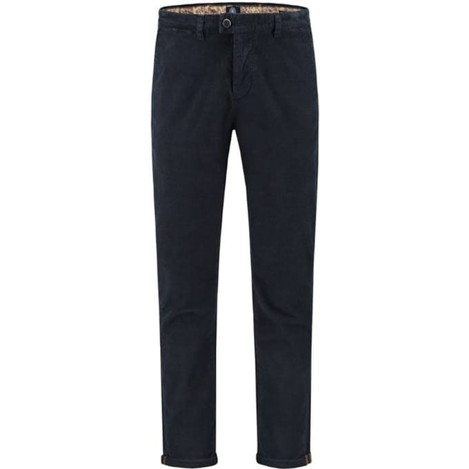 Dstrezzed Chino Pants Washed Ribcord Navy   29