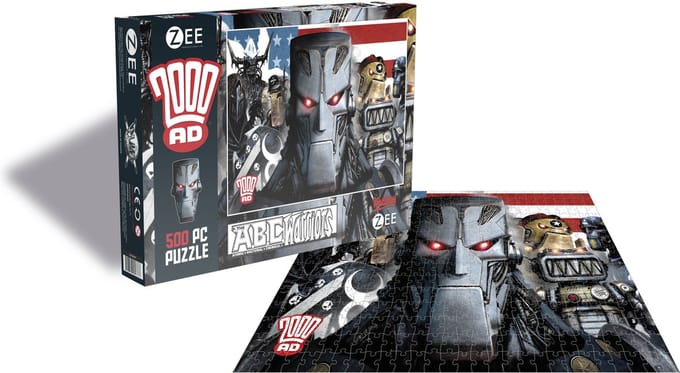 Plan 9 puzzel ABC Warriors 500 stukjes cartoon karton.