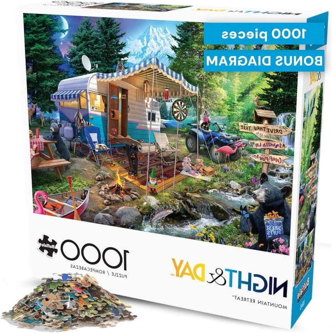 Legpuzzel - Puzzel spel - Ontspannen tijdverdrijf - Perfect Snap technologie - 1000 stukjes - Multicolor