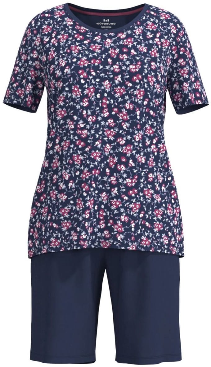 Gotzburg dames Shortama 250337 625 Blau-52