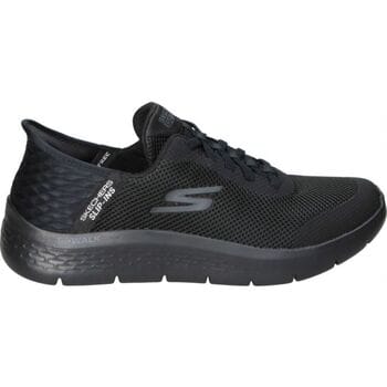 Skechers Slip-ins Go Walk Flex - Hands Up - Heren Instappers - Zwart