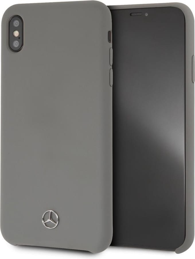 Mercedes-Benz Silicone Case - Apple iPhone XR (6.1") - Grijs
