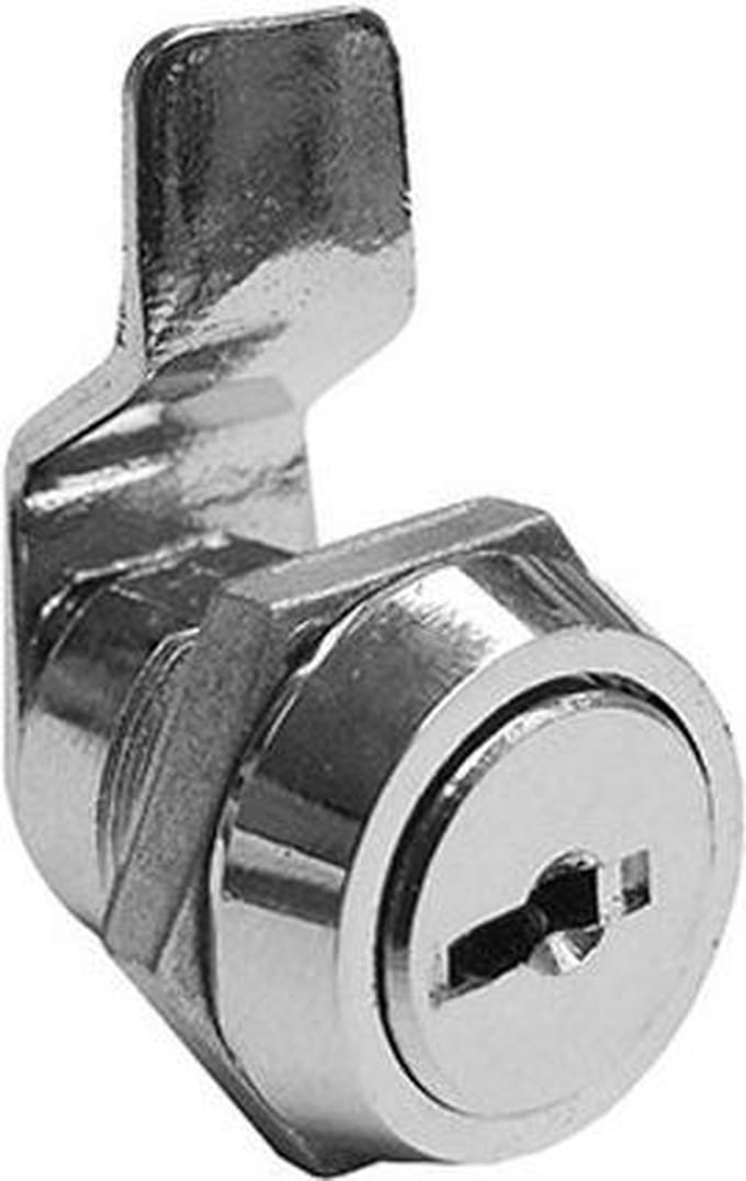 19mm brievenbus slot - kort