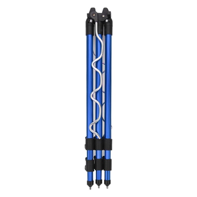 Hengelsteunen Tripod Stand Telescopische Aluminiumlegering Hengelsteun blue