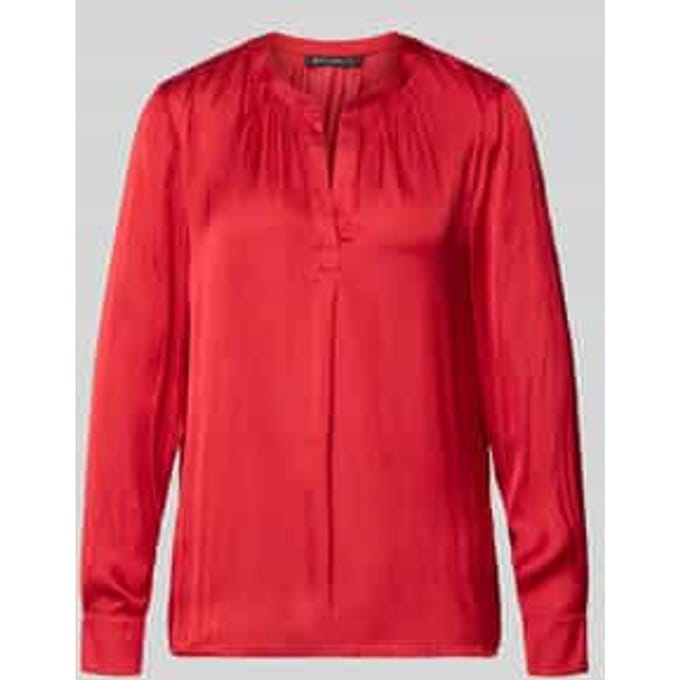 Blouseshirt met V-hals