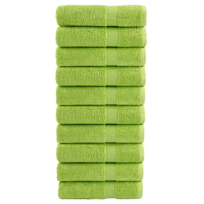 vidaXL - Badhanddoeken - SOLUND - 10 - st - 600 - g/m² - 100x150 - cm